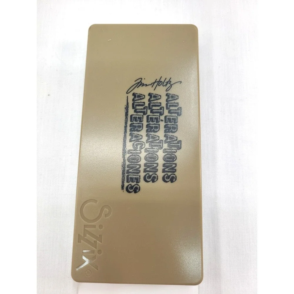 Sizzix Tim Holtz Alterations On the Edge Cutting Die Torn Notebook 658555